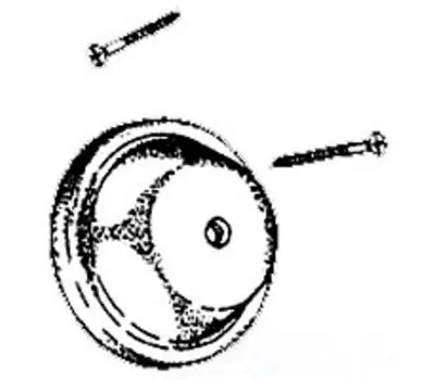 BENJAMIN 107BC 7-1/4 OD Chrome Bell Co