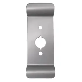 SCHLAGE ED1500T-NL-PULL-NC-SP28 Dummy Raised Lip Pull Plate Exit Trim