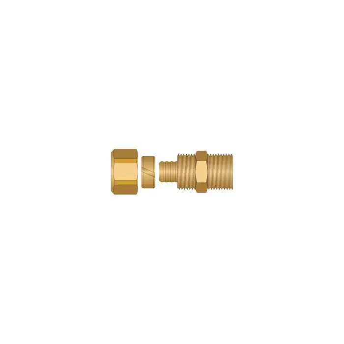 COMFORTPRO SYSTEMS 68005 1/2in Pex X 1/2in Mip Adapter