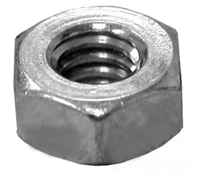 Jones Stephens F33083 1/2 in. - 16 Zinc-Plated Hex Nut