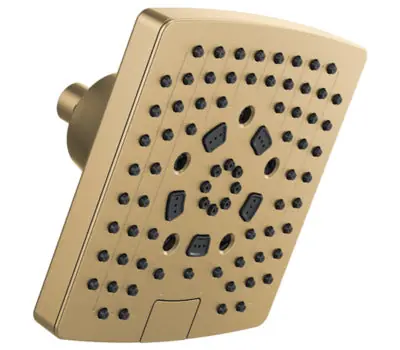 BRIZO 87406-GL LINEAR SQ SHWRHD 1.75 GPM 7 in. Square H2Okinetic
