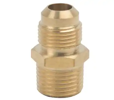 BRASS 408-812 1/2 x 3/4 in. Brass Flare x Male Adapter