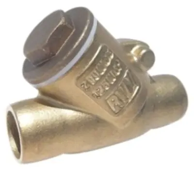 RED-WHITE VALVE 237AB 3/4 in. Solder Brass Swing Check Valve Lead Free