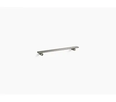 Kohler K-97625-BNK Choreograph 24 x 3-1/2 in. Aluminum Shower Barre Anodized Brushed Nickel