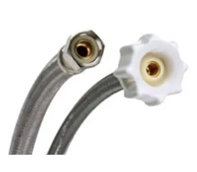 Fluidmaster B4T20U 20 in. Braided Stainless Steel Universal Toilet Connector