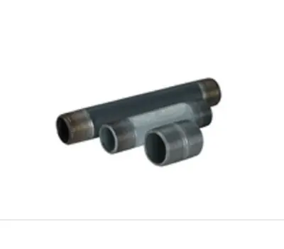 MATCO-NORCA ZNB0410 3/4 x 10 in. Black Steel Nipple Import