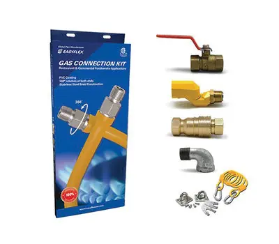 EASYFLEX EFGC-FS-034-K2-48 3/4 In. Male x 48 In. Connector Kit