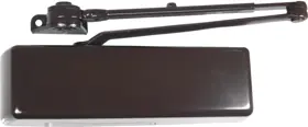 Schlage DCH4000-STD-FULL-HW/PA-DKBRZ Heavy Duty Door Closer Full Cover Adjustable 1-6