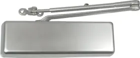 Schlage DCH4000-STD-FULL-RW/PA-ALUM Grade 1 Heavy Duty Closer Full Cover Adjustable 1-6 Regular Parallel Arm