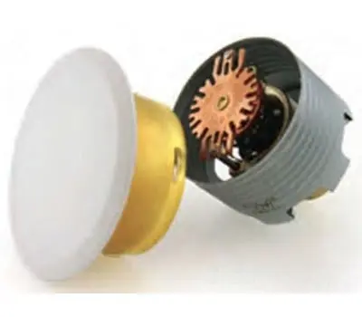 UPONOR WIRSBO LF74970FC FLT CONC SPRNKLR HD 162 Degrees F 2-1/16 in. Flat Concealed Sprinkler