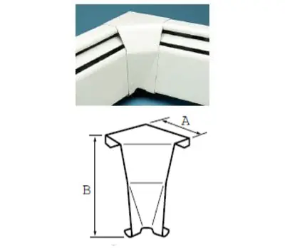 HAYDON 61331 Heat Base 90-Degree Inside Corner 750