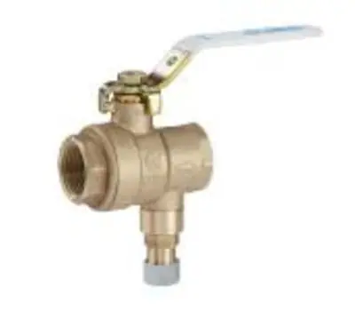WATTS LFBRVM1SXSXB-125 3/4 in. Sweat Combination Ball Valve and Relief Valve