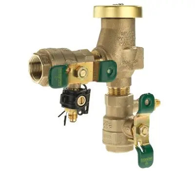 WATTS 800M4-QT-FZ3/4 3/4 in. Bronze Anti-Siphon Pressure Vacuum Breaker Backflow Preventer with Freeze Sensor