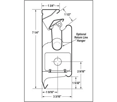 HAYDON 67215 Heat Base 5 Ft Steel Cover For Baseboard Heaters