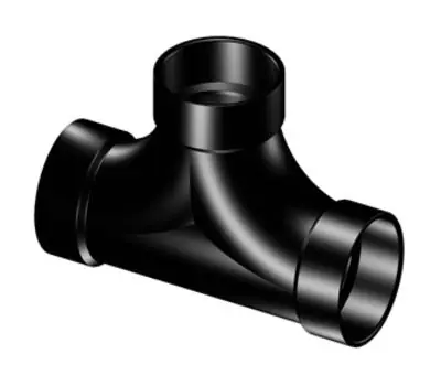 NIBCO 5811-C 3 ABS DWV 2 Way C.O. Tee