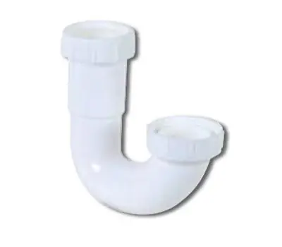 EZ-FLO 35305 1-1/2 in. J-Bend Pipe with Captive Nut