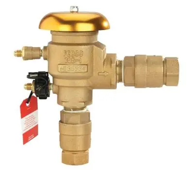 Febco 765-QT-FZ PVB 1 In. Bronze Pressure Vacuum Breaker Backflow Preventer with Freeze Sensor