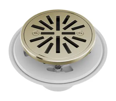 Brizo BT061414-PN Essential 4 in. Round Tile-In Shower Drain