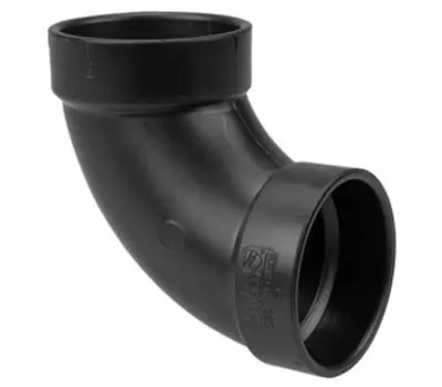 NIBCO 5807 4 in. Hub ABS 90-Degree Elbow