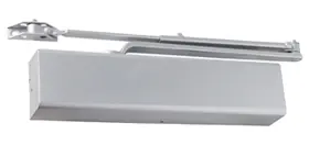 Schlage DCM1000-STD-SLIM-HW/PA-ALUM Grade 1 Medium Duty Closer Slim Cover Adjustable 1-6