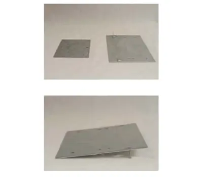 Metal Products Company PS5816-SN Boca Plate 5 x 8 in. 16 Gauge Steel