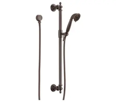 Brizo 85710-RB 1.75 GPM 3-Function Hand Shower with Slide Bar, Venetian Bronze