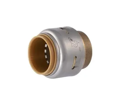 CASH-ACME UR518 Push Brass End Cap 3/4 in. Replacement MPN