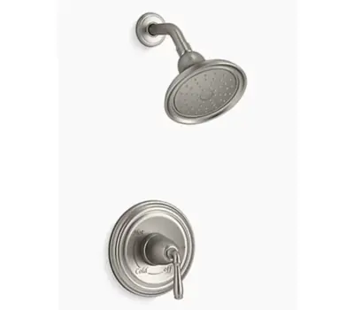 KOHLER K-TS396-4G-BN Devonshire Rite-Temp 7 in. 1-Handle Single-Function Shower Trim