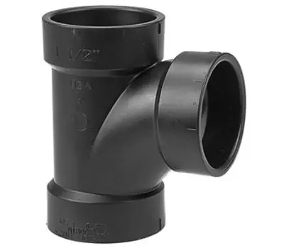NIBCO 5811 3 in. Hub x Hub ABS DWV Sanitary Tee