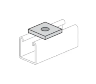 POWER PS-619-3/8 SQUARE WASHER