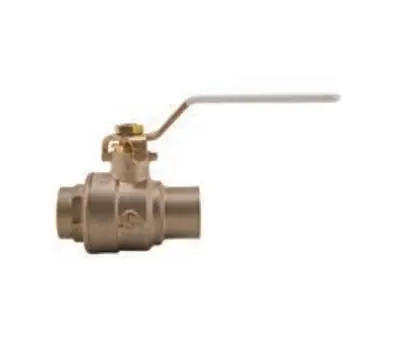 WATTS LFFBVS-3C-M1 1 in. Sweat Brass Full Port Ball Valve with Lever Handle