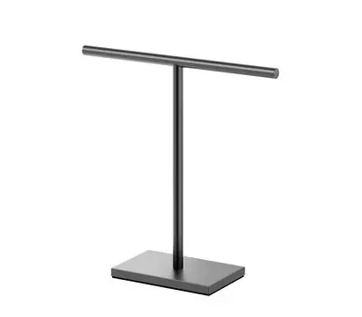GATCO 1444MX Latitude 2 10-1/2 in. Metal Round Single Bar Towel Stand