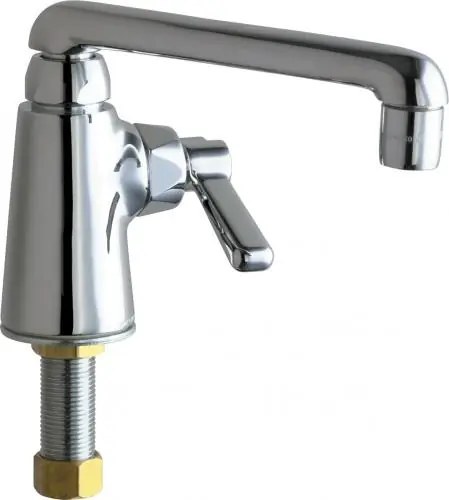 Chicago Faucets 349-E35ABCP Manual Faucet 1.5 GPM Single Hole