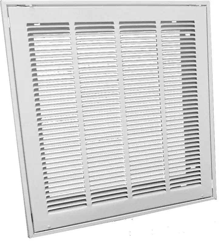 Continental Industries TL2106 Filter Grille Louvered Face 1/2 Spacing R6 Formed Plenum