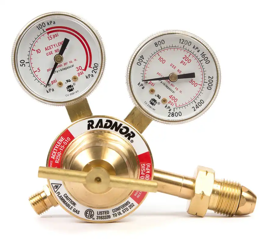 Radnor 64004714 Medium Duty Alternate Fuel Single Stage Regulator CGA - 510