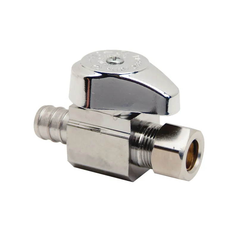 BRASSCRAFT G2BRPX14XC G2 Straight Stop Valve 1/2 x 3/8 Inch