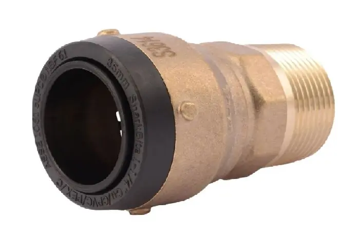 CASH-ACME UXL114140M SharkBite Large Diameter Male Connector 1-1/2 inch