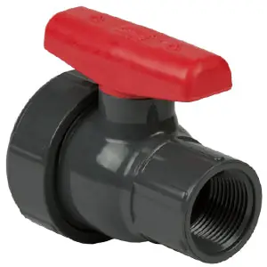 SPEARS 2411-007G Pvc Se Ball Valve 3/4 Thread Buna
