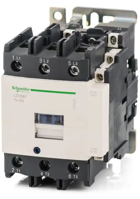 Schneider Electric LC1D80B7 3 Pole Contactor 30 HP