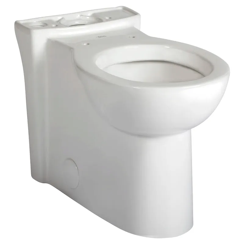 American Standard 3053.000.020 Cadet 3 FloWise Skirted Chair Height Round Front Bowl with Seat