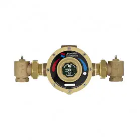 Leonard Valve LV-983-LF-CP Thermostatic Water Mixing Valve 1-1/4 inch X1 1/4 inch
