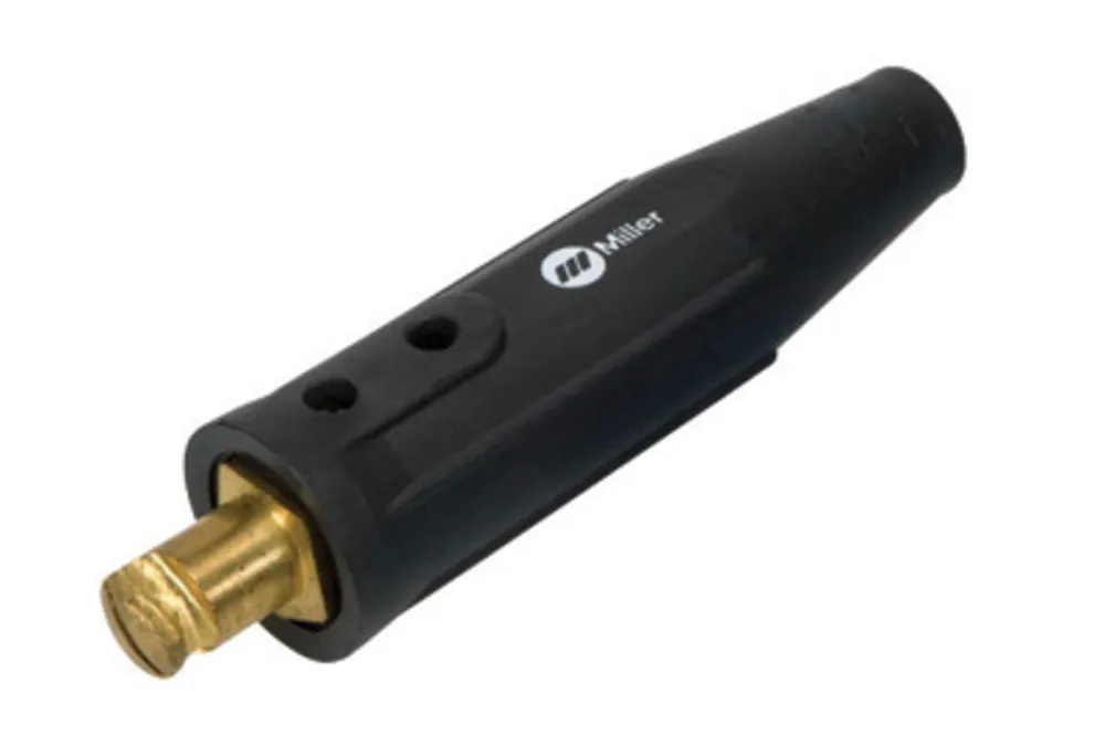 Miller Electric 191981 Tweco-Style Weld Cable Connector - Male 1/0-2/0