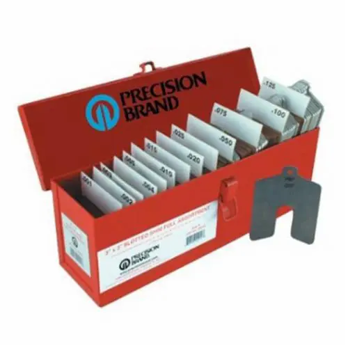 Precision Brand 42900 Slotted Shim - 2 in x 2 in - 5/8 in Slot
