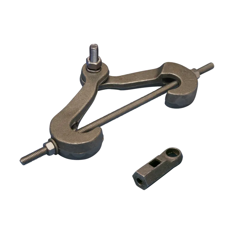 ANVIL 3600037PL Adjustable Center-Load Beam Clamp Kit 3/8 Rod 2 Max Pipe