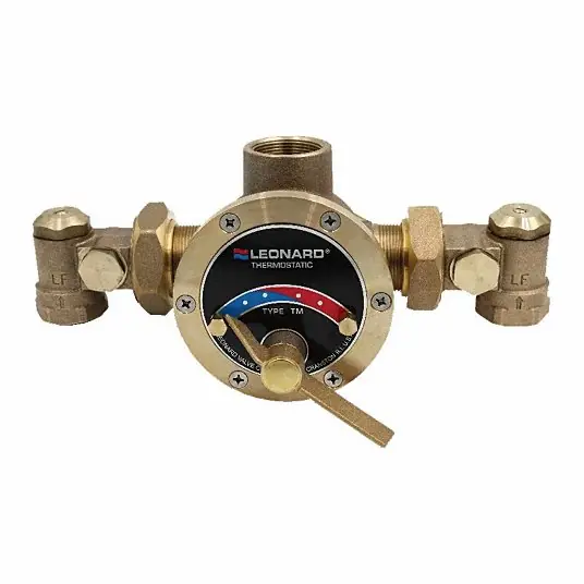 Leonard Valve TM-150-AT-LF-RF Type TM Valve 1 1/4 in Inlet