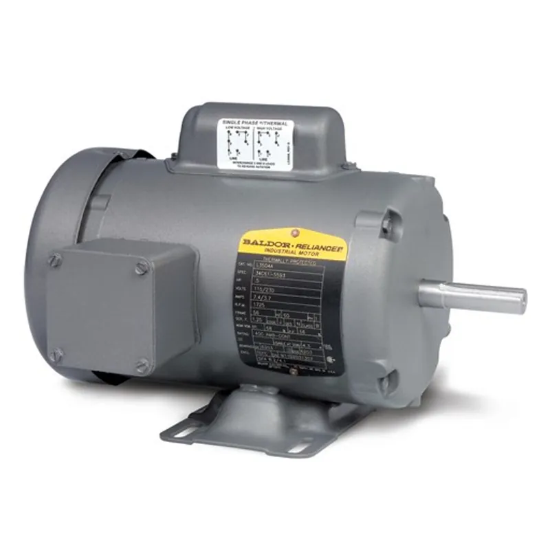Baldor Motor L3406 .33HP 1725RPM Single Phase 60Hz 48 TEFC F1