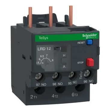 Schneider Electric LRD12 Thermal Overload Relay 5.5 - 8 AMP RANGE