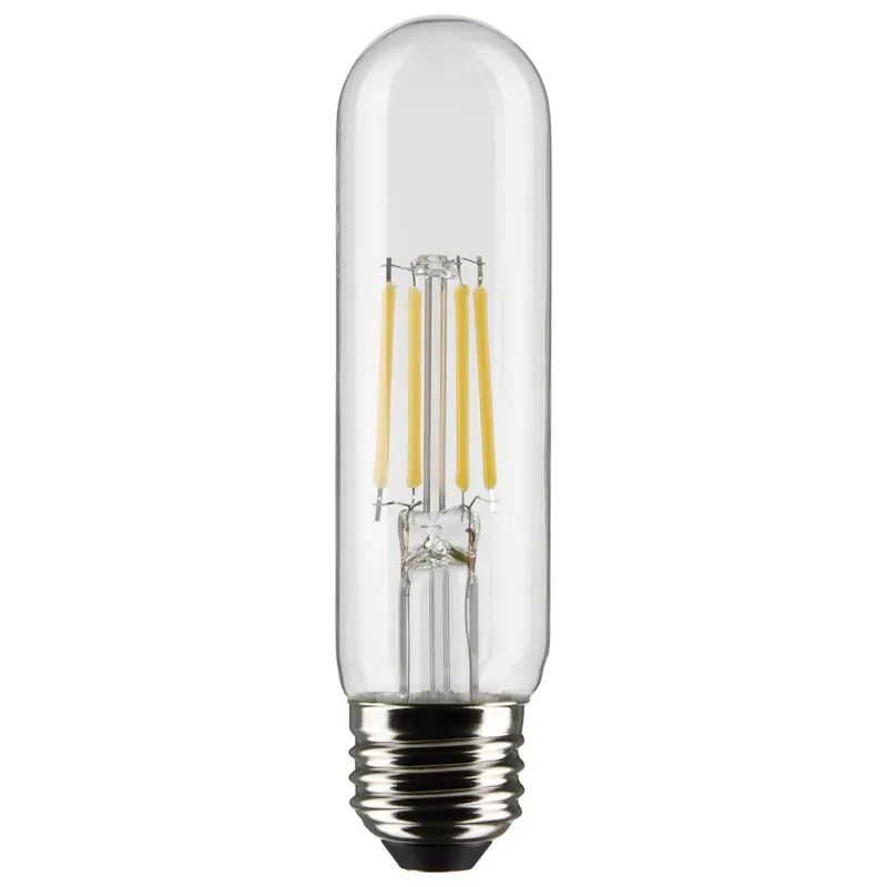 Satco-Nuvo S21347 5.5 Watt T10 LED Clear Medium Base 5000K
