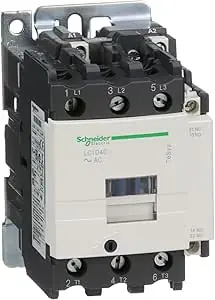 Schneider Electric LC1D40G7 Contactor 600-Vac 40-Amp IEC