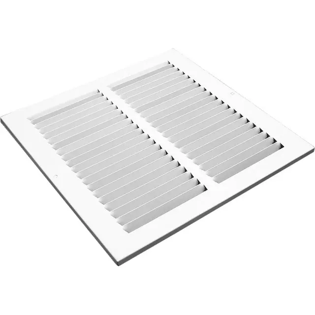 CONTINENTAL INDUSTRIES G25W2012 Louvered Stampd Steel Return Air 20 X 12 1/2 Inch
